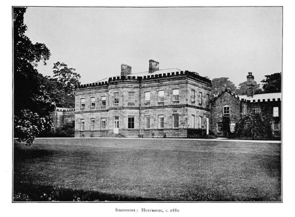 Guys Piers Le Gendre Starkie (1909-1985) inherited Huntroyde Hall, Simonstone, from his uncle Edmund in 1955 —but the family link with the ancient hall was severed in 1983 when he sold the hall, but not the land, to the Duerden family: Photo Wikipedia 